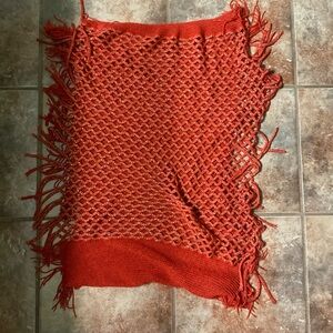 Scarves or wraps 100% acrylic hand wash dry flat do not iron